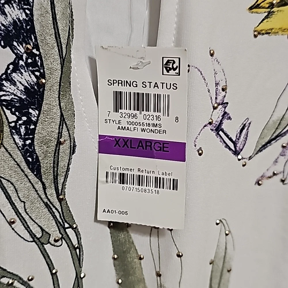 XXL JM Collection Spring Status Dress - Picture 7 of 11